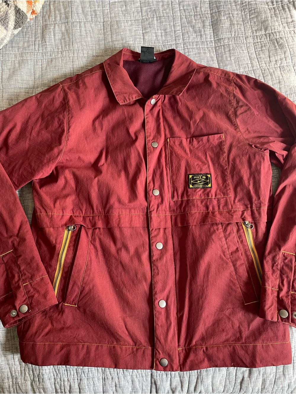 Nike SB Leo Baker - custom dyed Coach Jacket